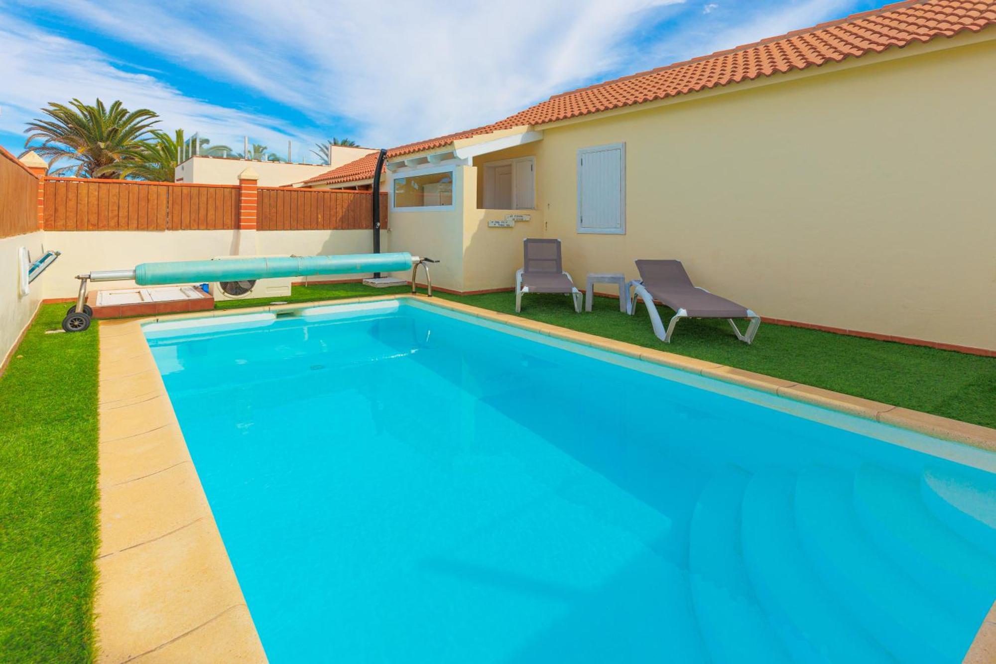 Private Villa With Heated Pool & Terrace See View Corralejo Exterior foto
